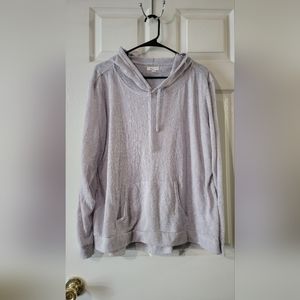 Weatherproof Vintage burnout grey hoodie Size XL